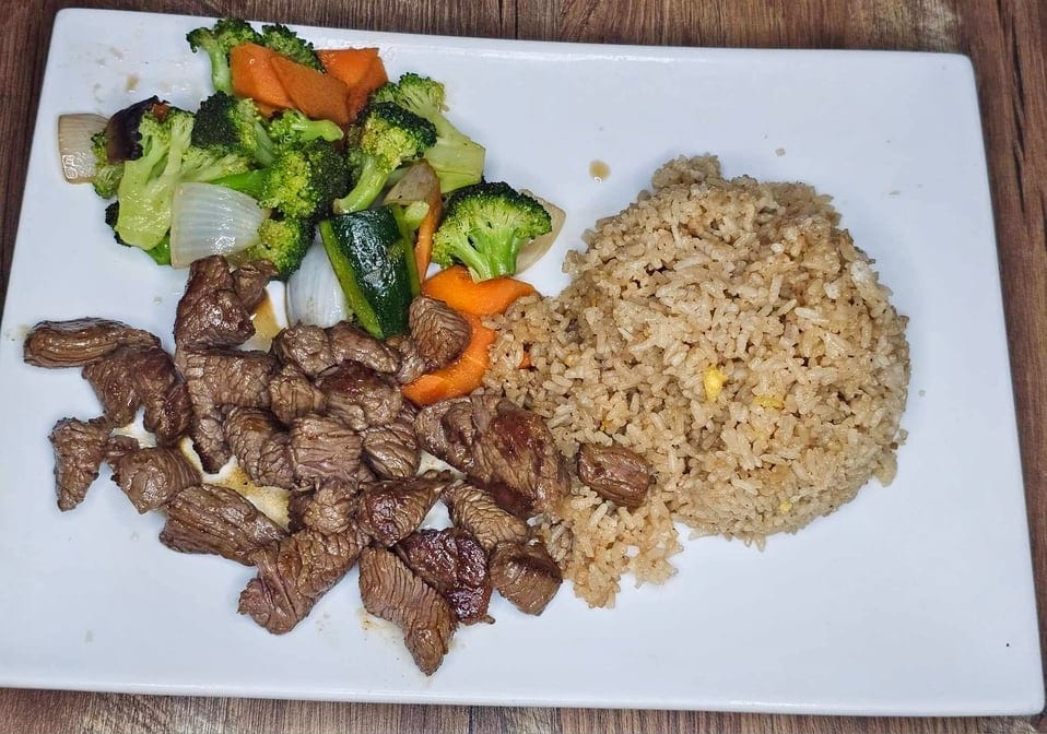 Steak Hibachi Lunch.