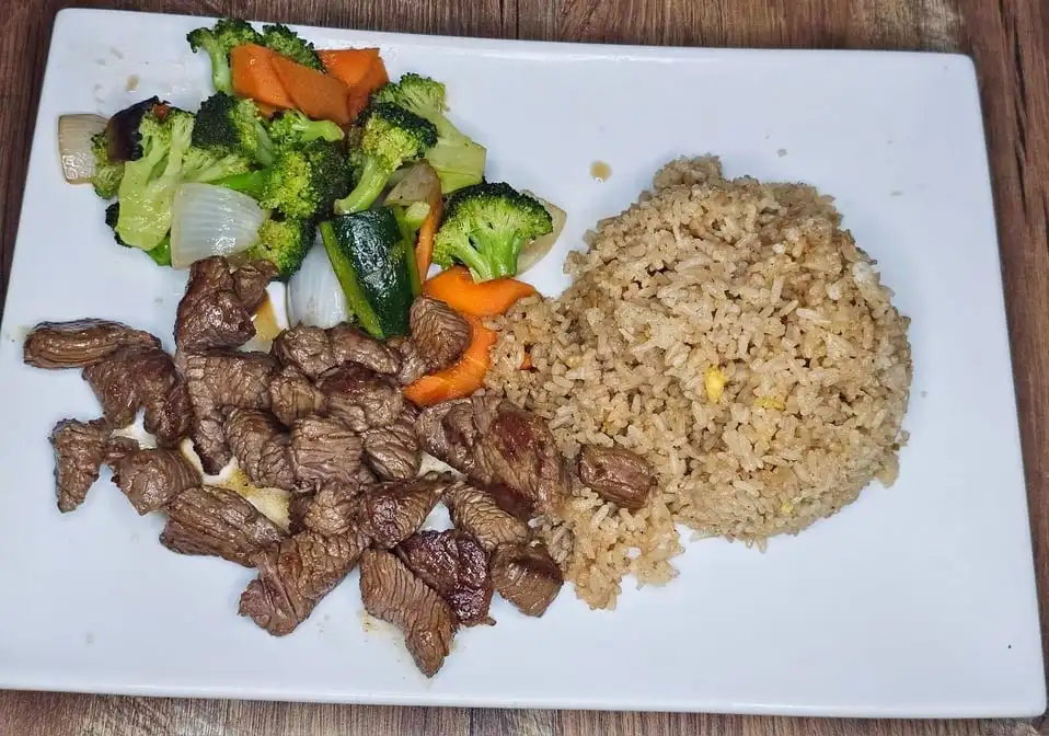 Steak Hibachi Lunch.