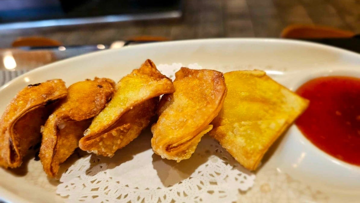 Crab Rangoon.