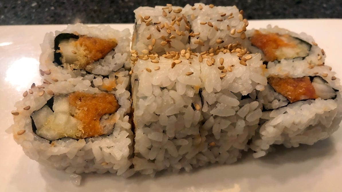 *Spicy Tuna Roll.