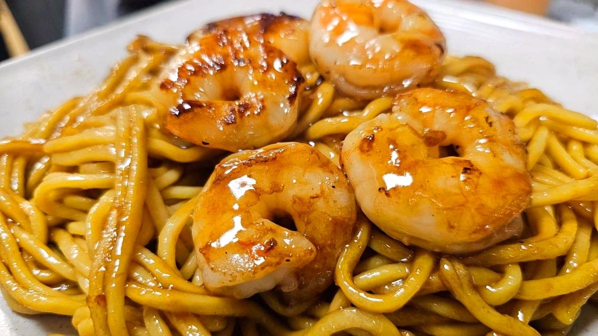 Shrimp Lo Mein.