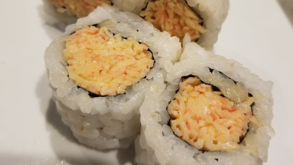 Spicy Crab Roll.