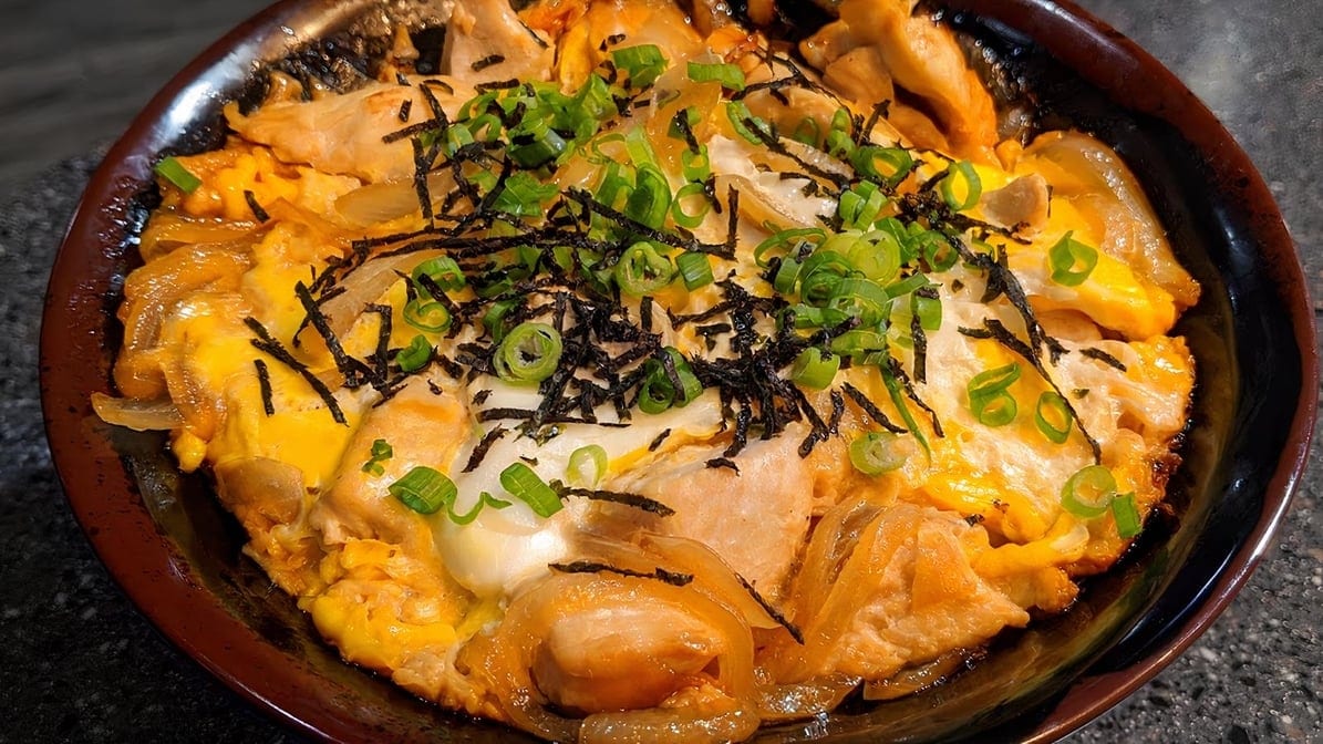 Chicken Oyakodon.