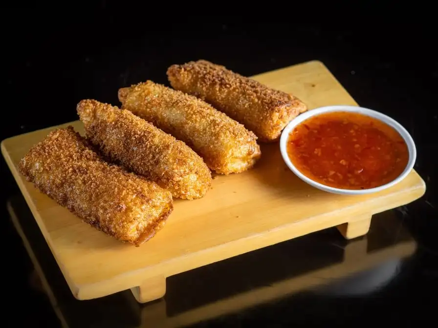 Risol (Fried Snack with Crepe-like Batter).