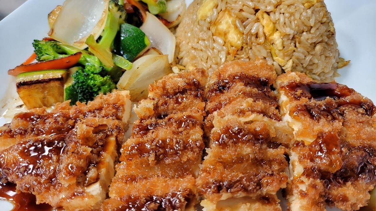 Chicken Katsu Bento.