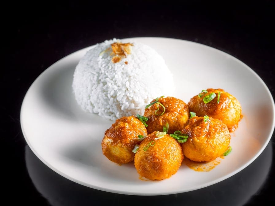 Telor Balado (Spicy Egg Dish).