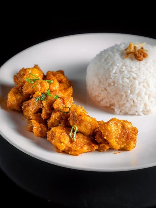Ayam Balado (Spicy Chicken Dish).