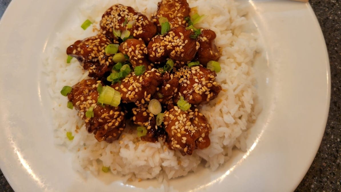 Sesame Chicken.