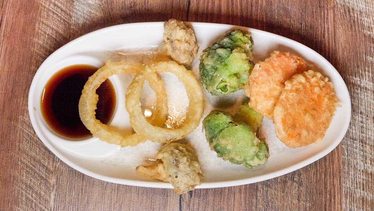Vegetable Tempura.