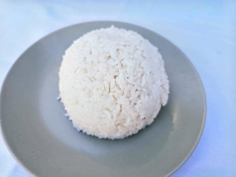 Steamed Rice.