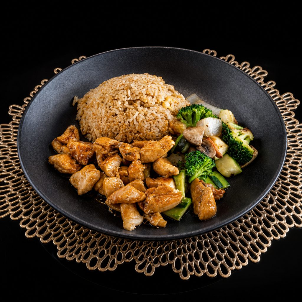 Hibachi Chicken Dinner.