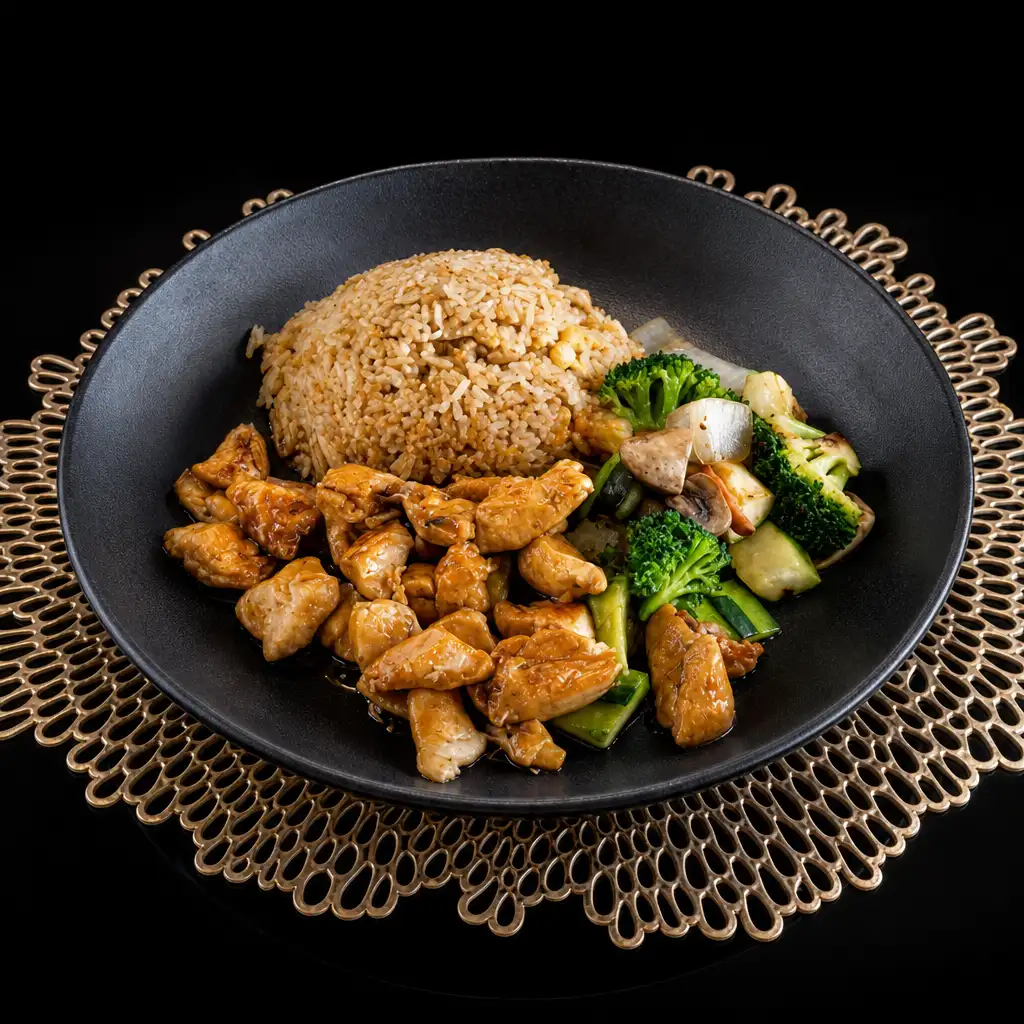 Hibachi Chicken Dinner.