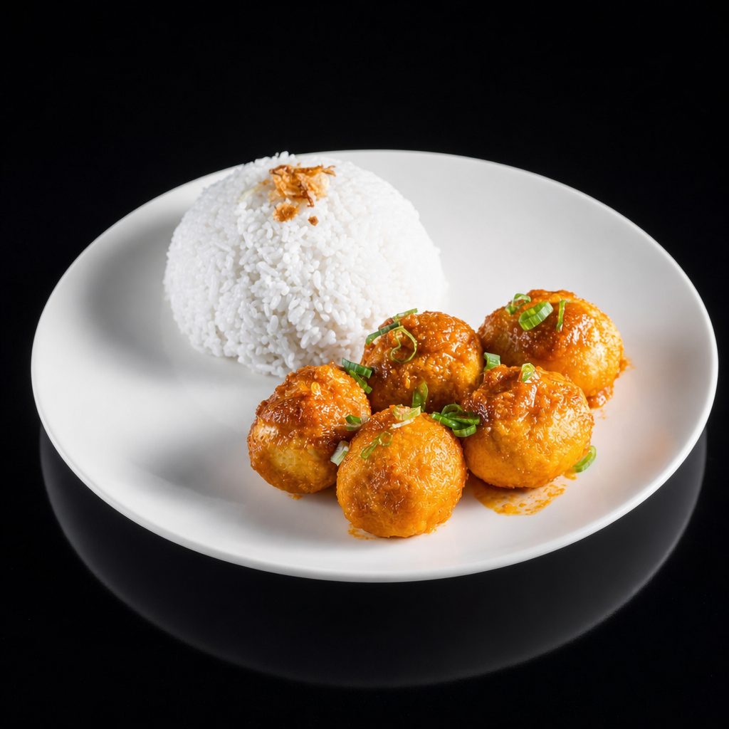 Telor Balado (Spicy Egg Dish).