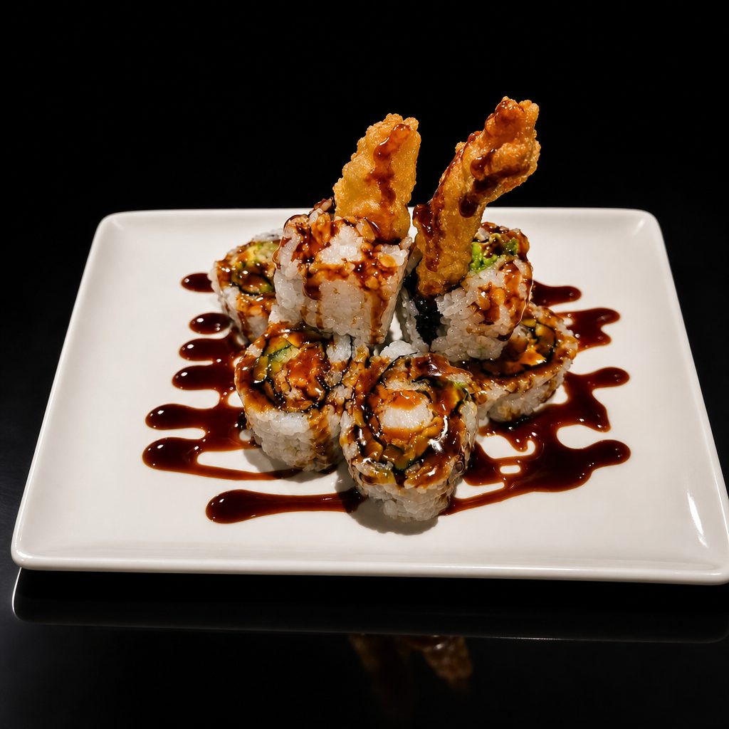 Shrimp Tempura Roll *.