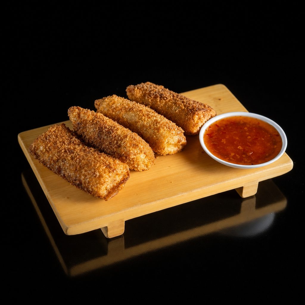 Risol (Fried Snack with Crepe-like Batter).