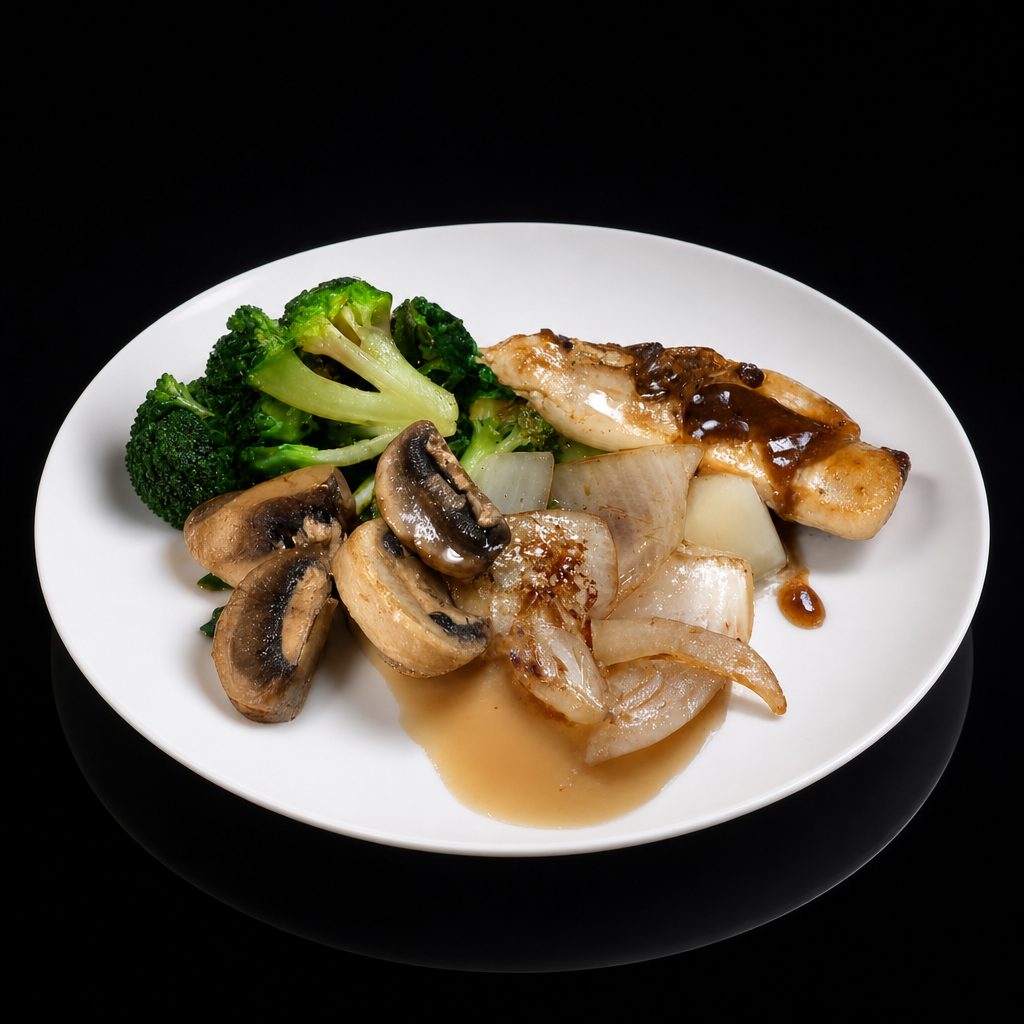 Vegetable Hibachi Lunch.