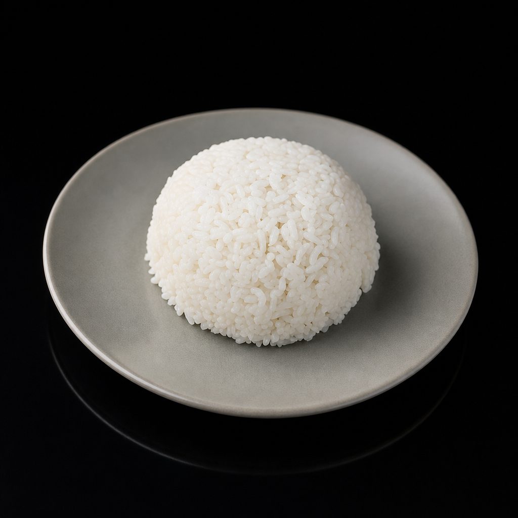 Steamed Rice.