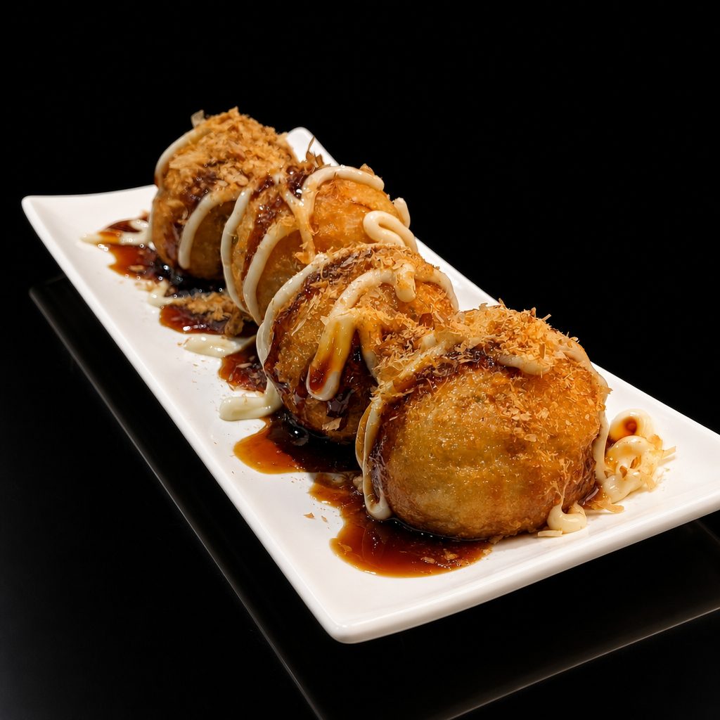 Takoyaki.