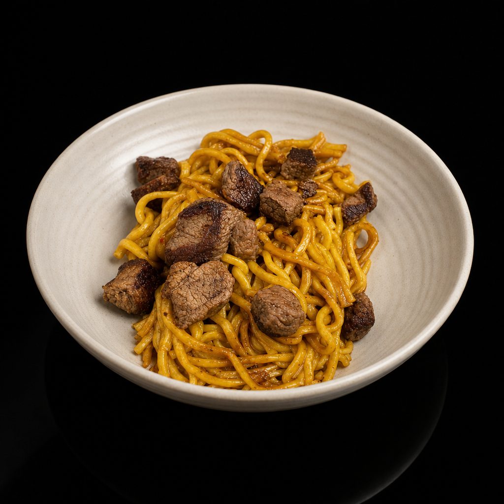 Beef Lo Mein.