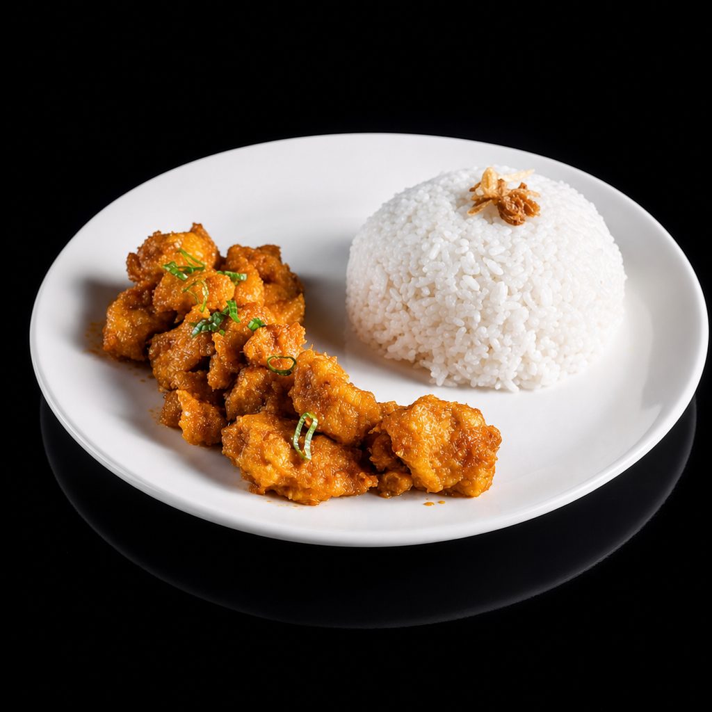 Ayam Balado (Spicy Chicken Dish).