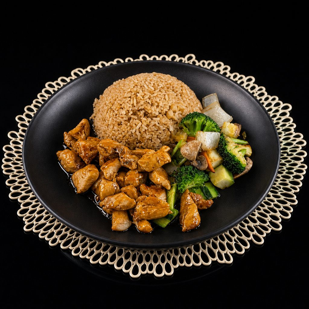 Chicken Hibachi Lunch.