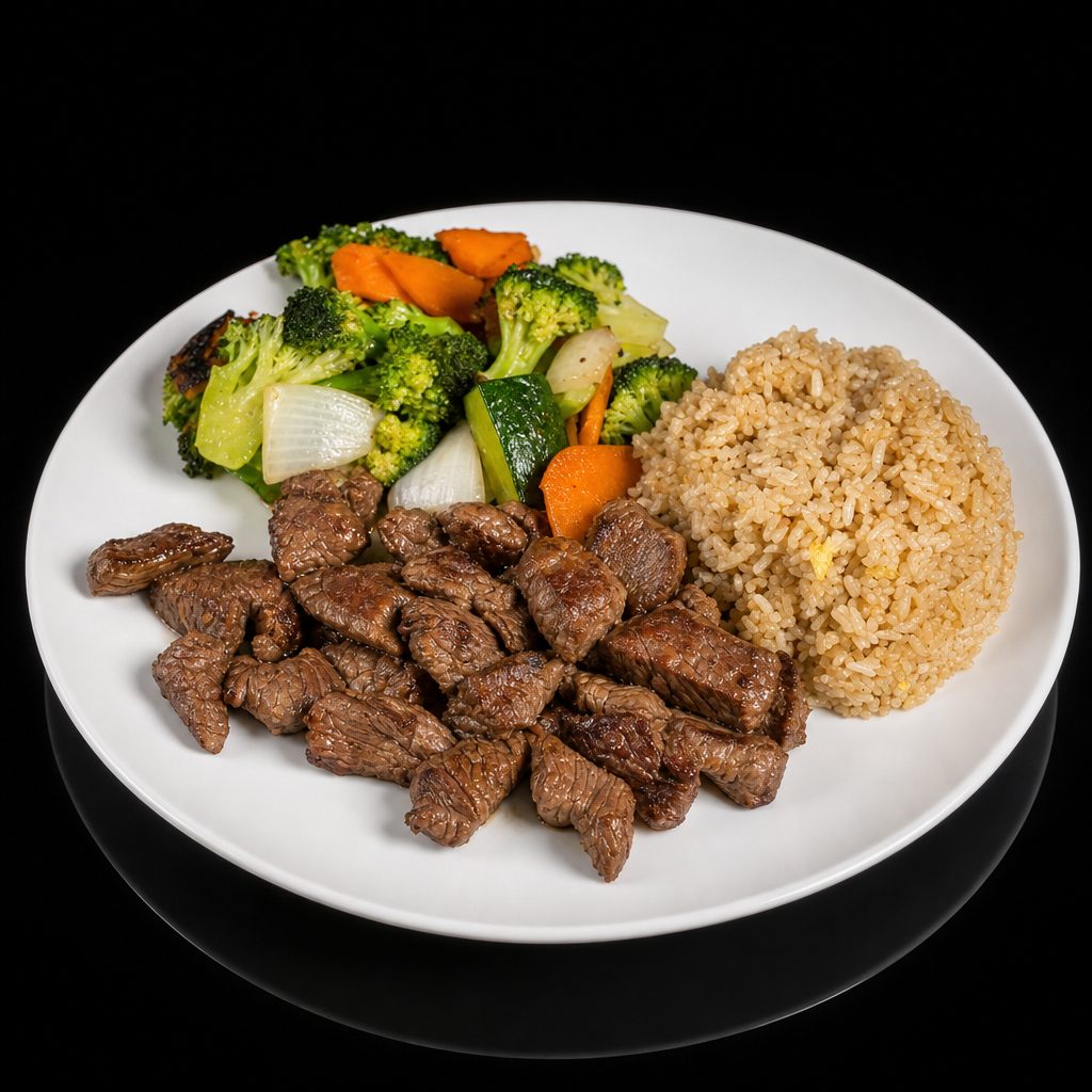 Steak Hibachi Lunch.