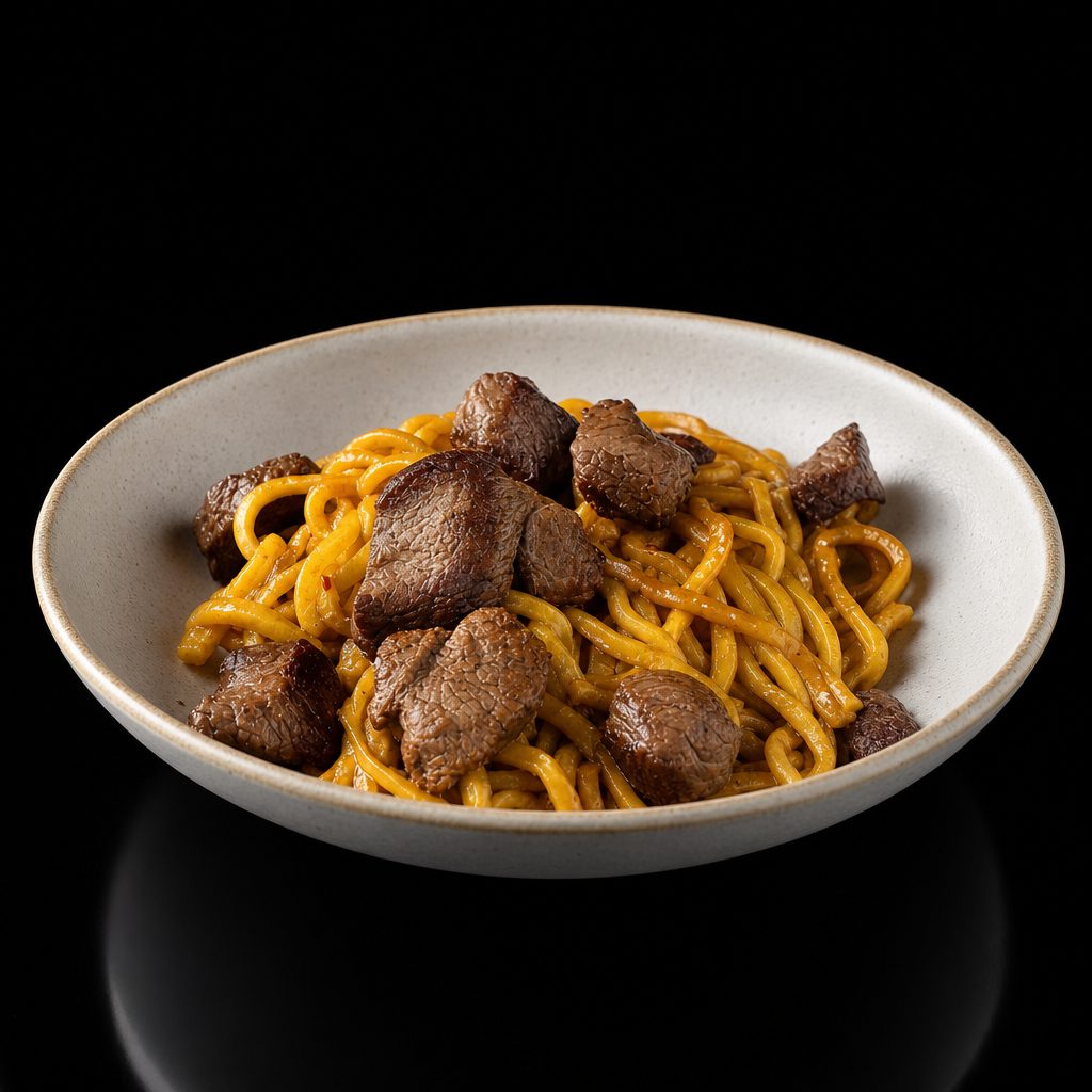Beef Lo Mein.