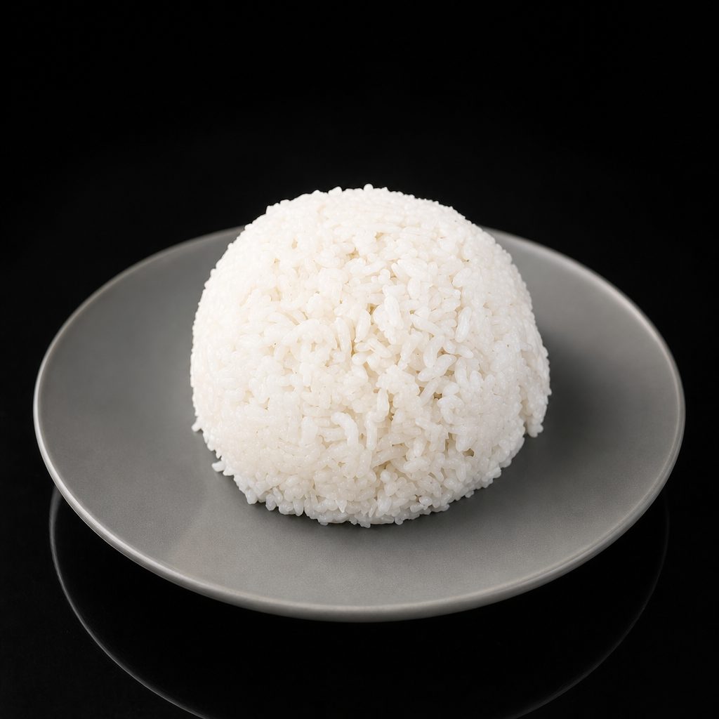 Steamed Rice.